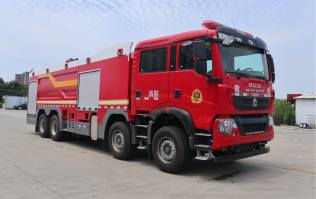 路亚科牌LXF5380GXFPM180/H泡沫消防车