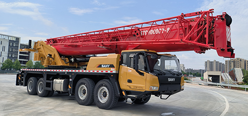 三一牌SYM5505JQZ100C汽车起重机公告图片