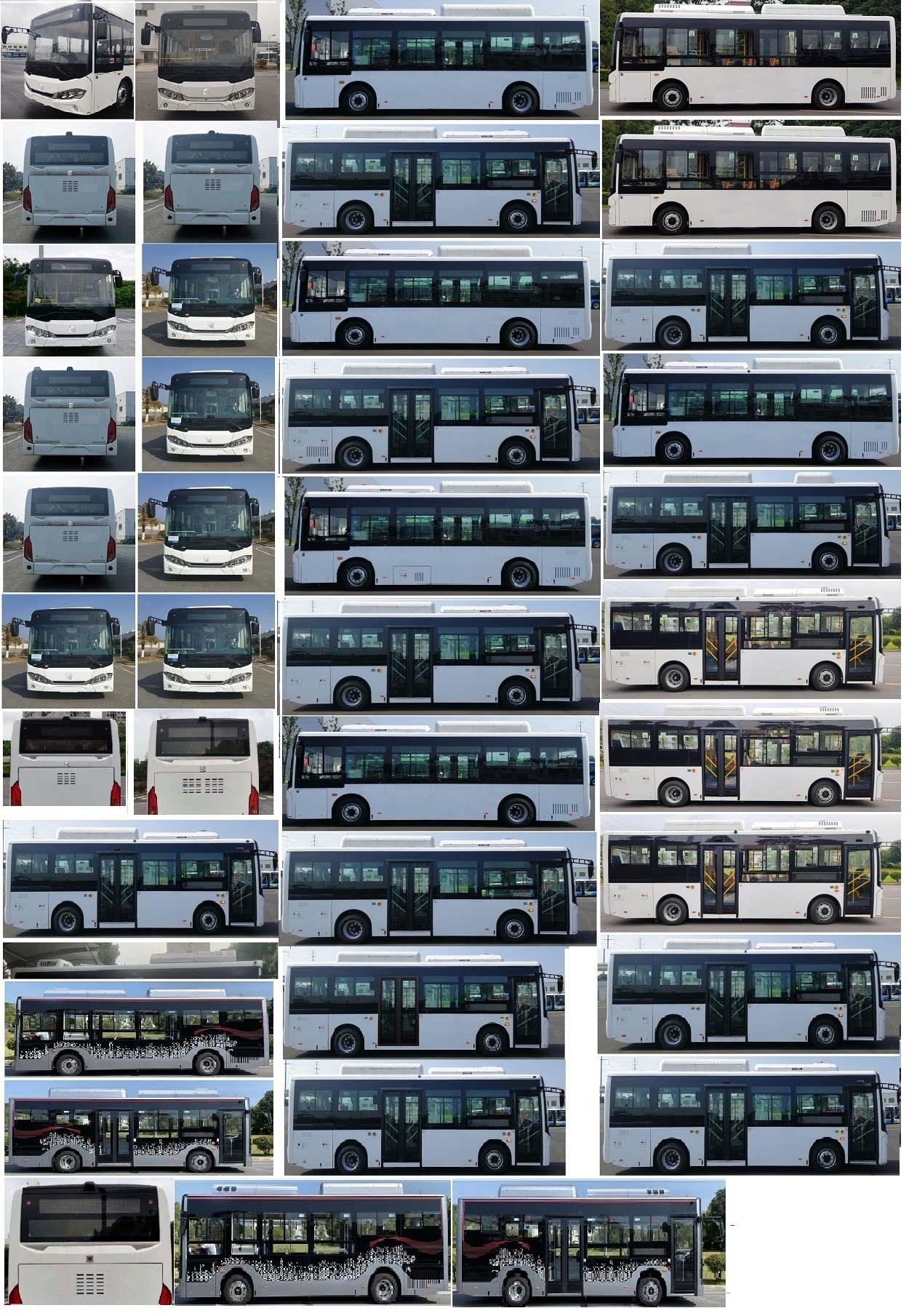 九州牌SYC6853BEV01纯电动低入口城市客车公告图片