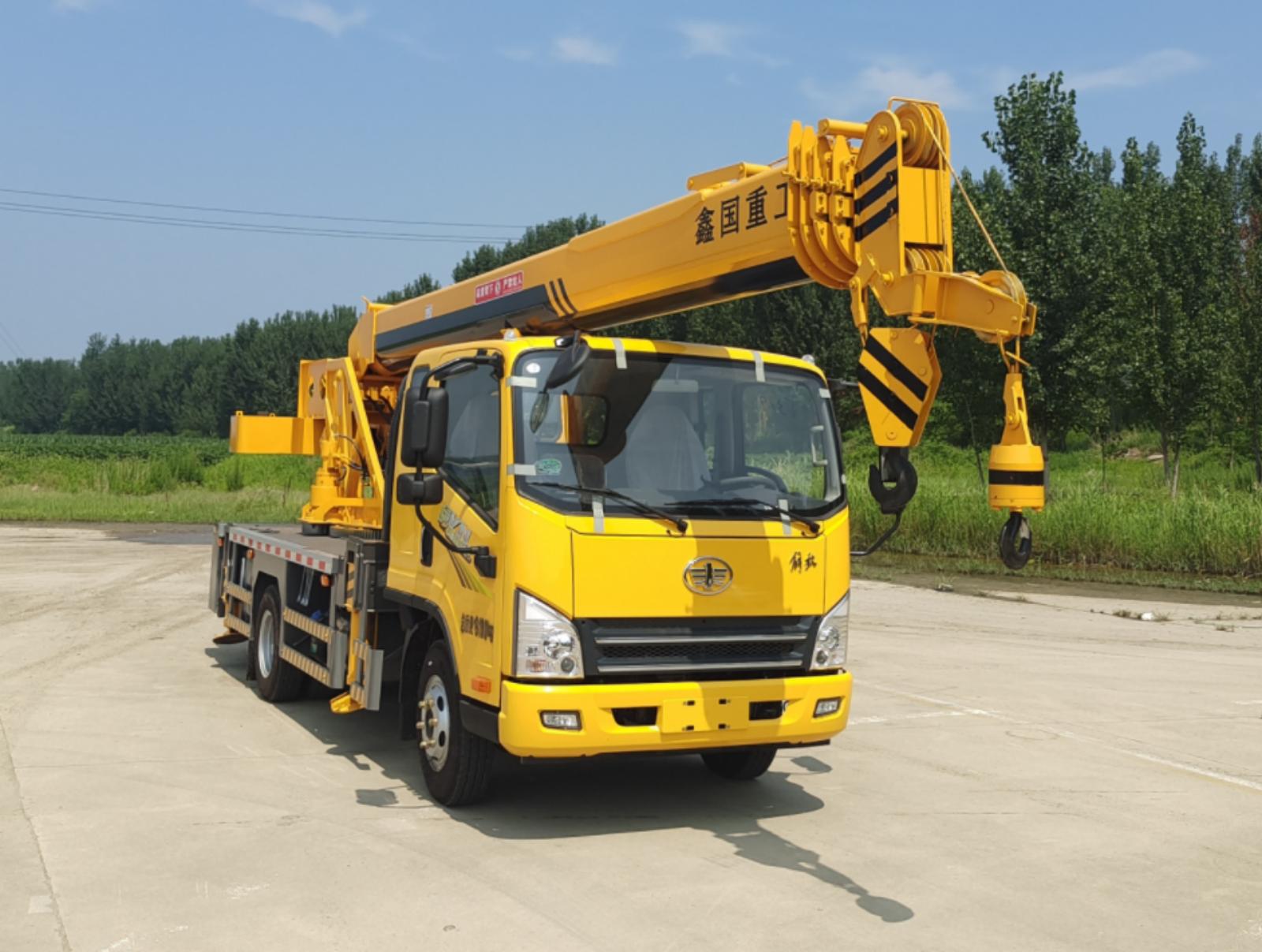 鑫國(guó)華牌XGZ5090JQZCA6汽車起重機(jī)公告圖片