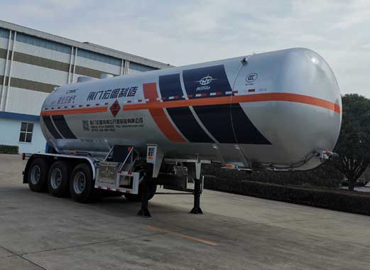 宏图牌10.4米19.3吨3轴液化气体运输半挂车(HT9340GYQA)