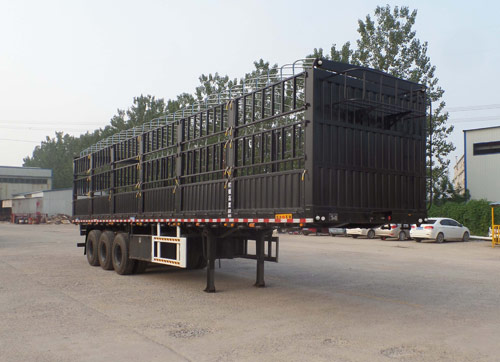 瑞郓牌13米33.6吨3轴仓栅式运输半挂车(YRD9400CCY)