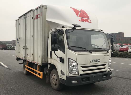 江鈴牌JX5065XXYTG26廂式運(yùn)輸車公告圖片