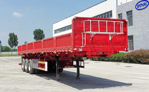 瑞郓牌13米33.4吨3轴自卸半挂车(YRD9400ZLQ)