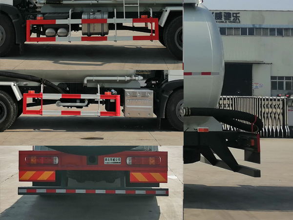 华威驰乐牌SGZ5180GFLZZ6TX低密度粉粒物料运输车公告图片
