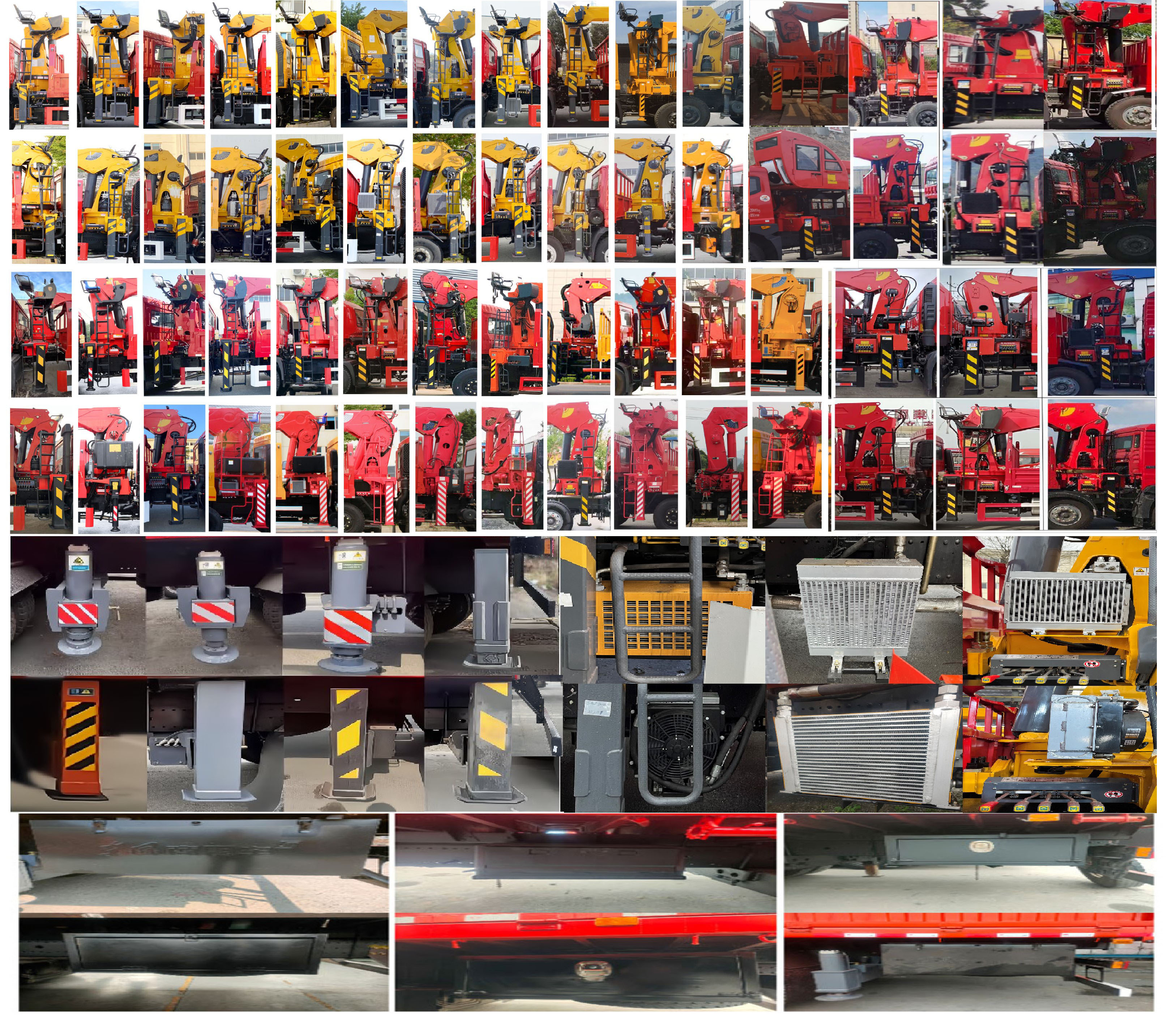 猛卡士特牌XCL5311JSQJ6隨車起重運輸車公告圖片