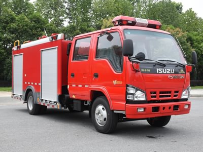 YZR5070GXFSG20/Q6 新东日牌水罐消防车图片
