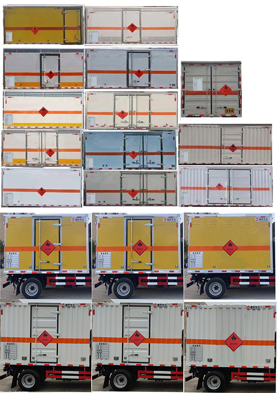 順風(fēng)智造牌SFZ5045XRYE6易燃液體廂式運(yùn)輸車公告圖片