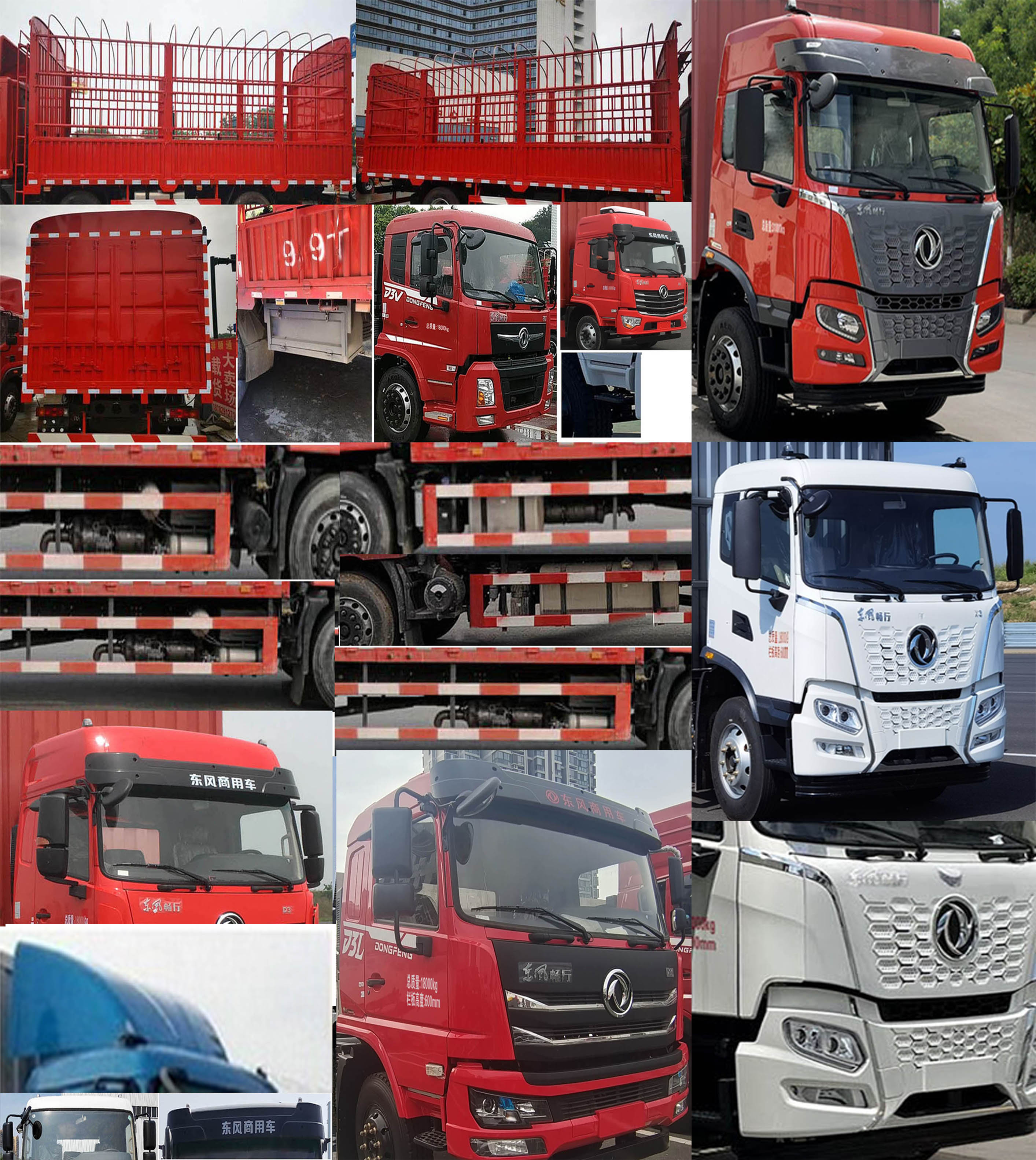 東風(fēng)牌DFV5183CCYGP6D2倉柵式運(yùn)輸車公告圖片