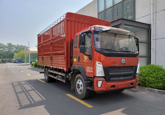 豪沃牌ZZ5177CCYK561DF1B仓栅式运输车