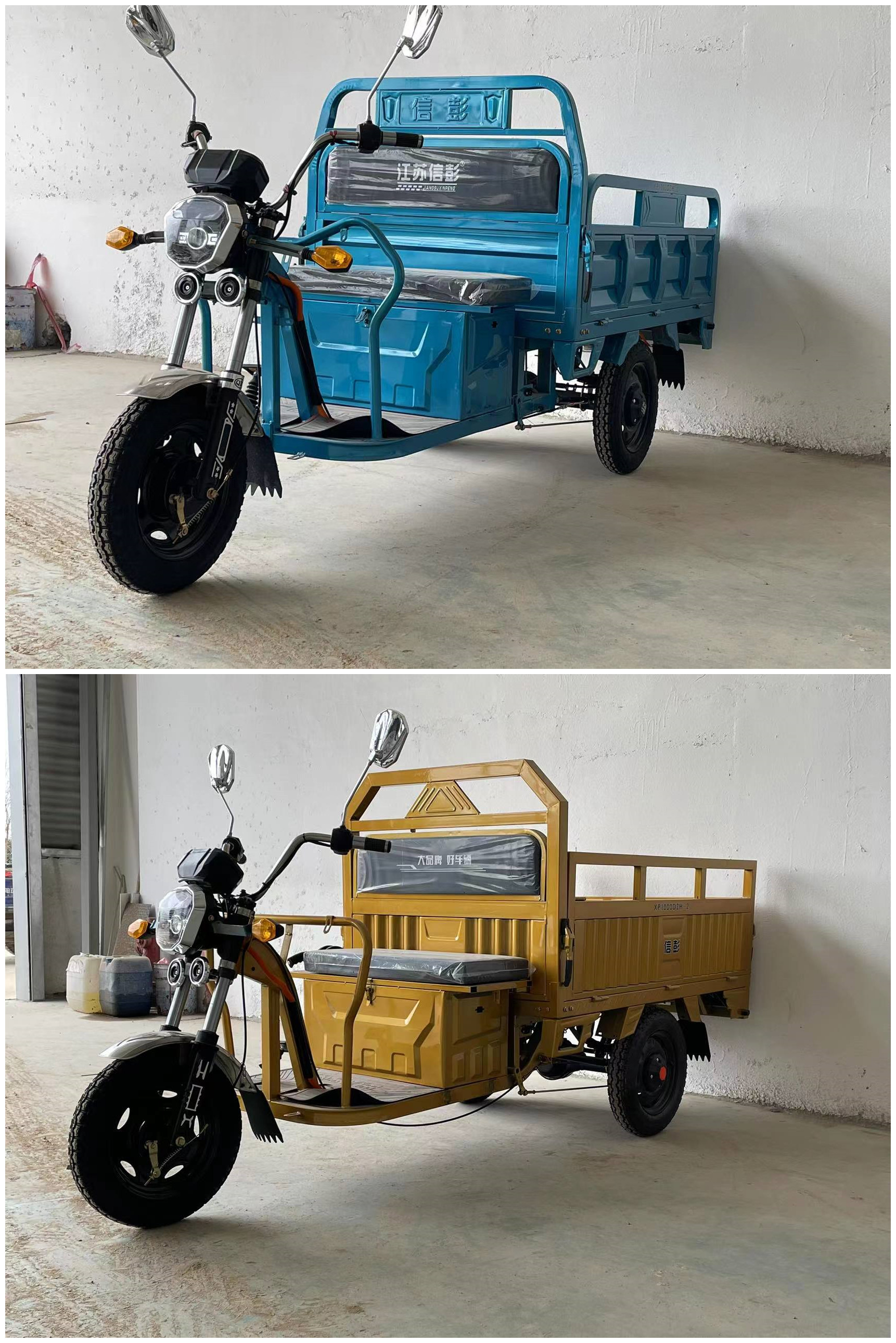 信彭牌XP1000DZH-2电动正三轮摩托车公告图片