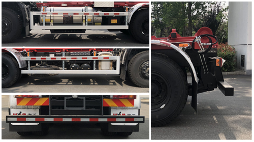 海沃牌HWJ5250ZXXDFN6車廂可卸式垃圾車公告圖片