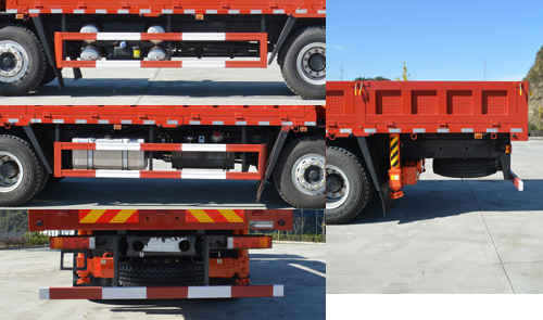 匯合牌HHH5310JSQLZ6隨車起重運輸車公告圖片