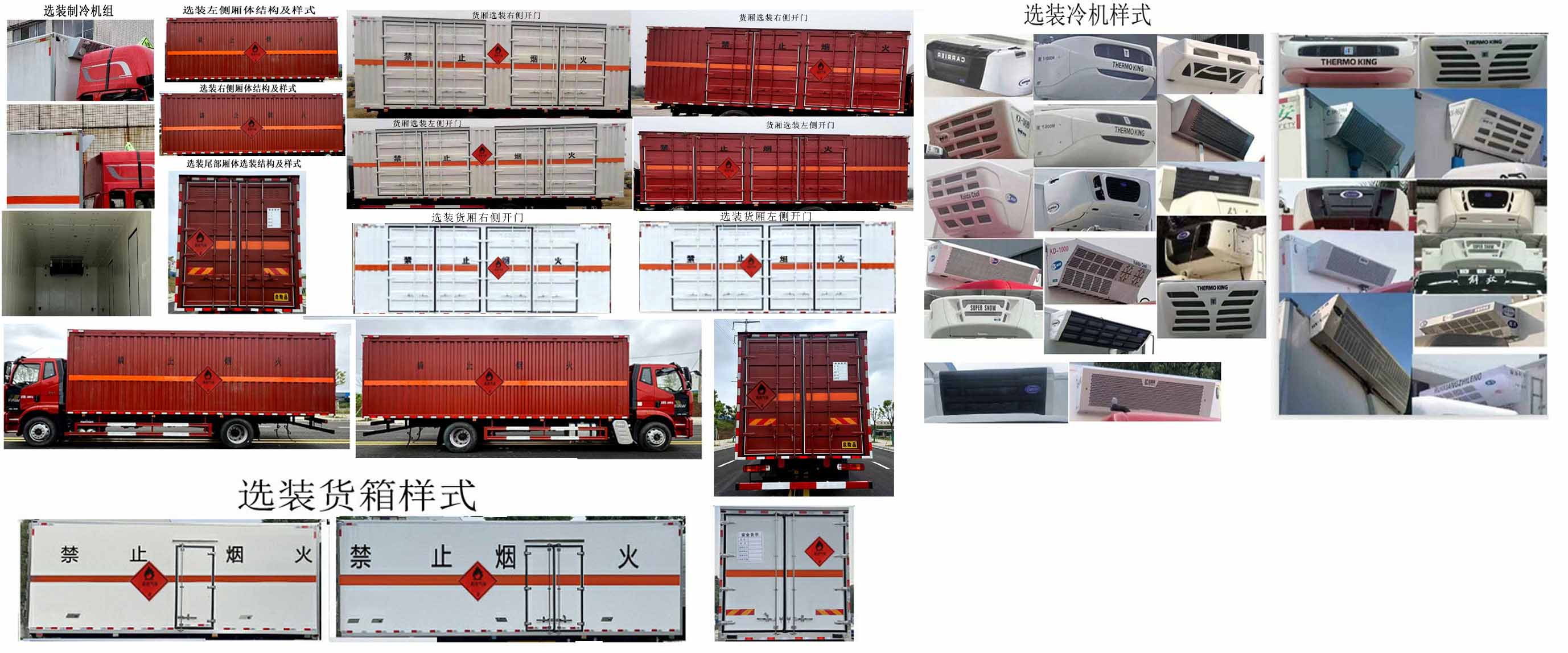 丰霸牌STD5188XRQCA6易燃气体厢式运输车公告图片