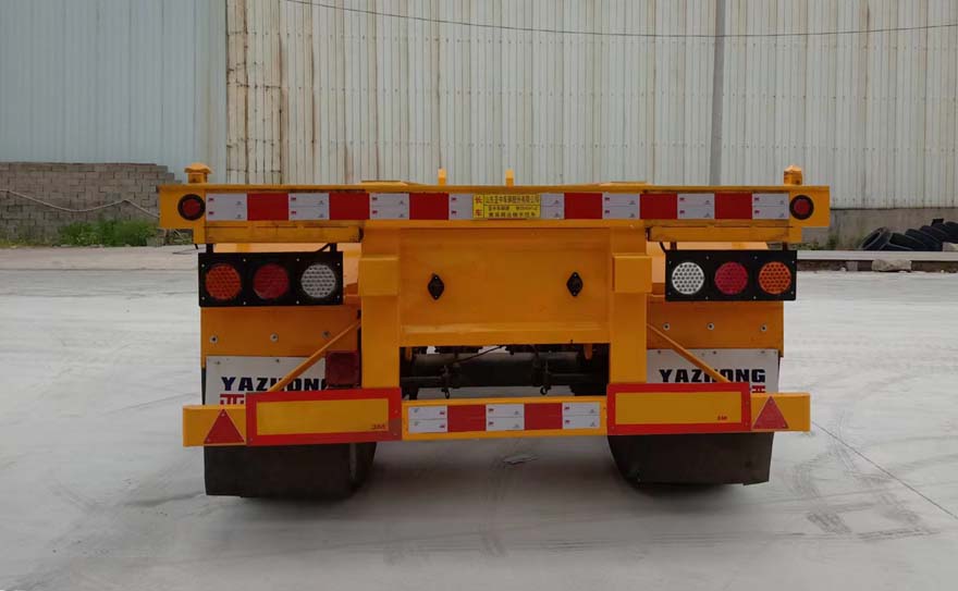亚中车辆牌WPZ9404TJZ集装箱运输半挂车公告图片