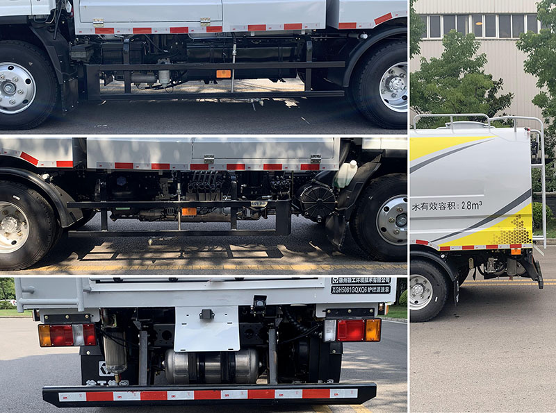 徐工牌XGH5081GQXQ6護欄清洗車公告圖片