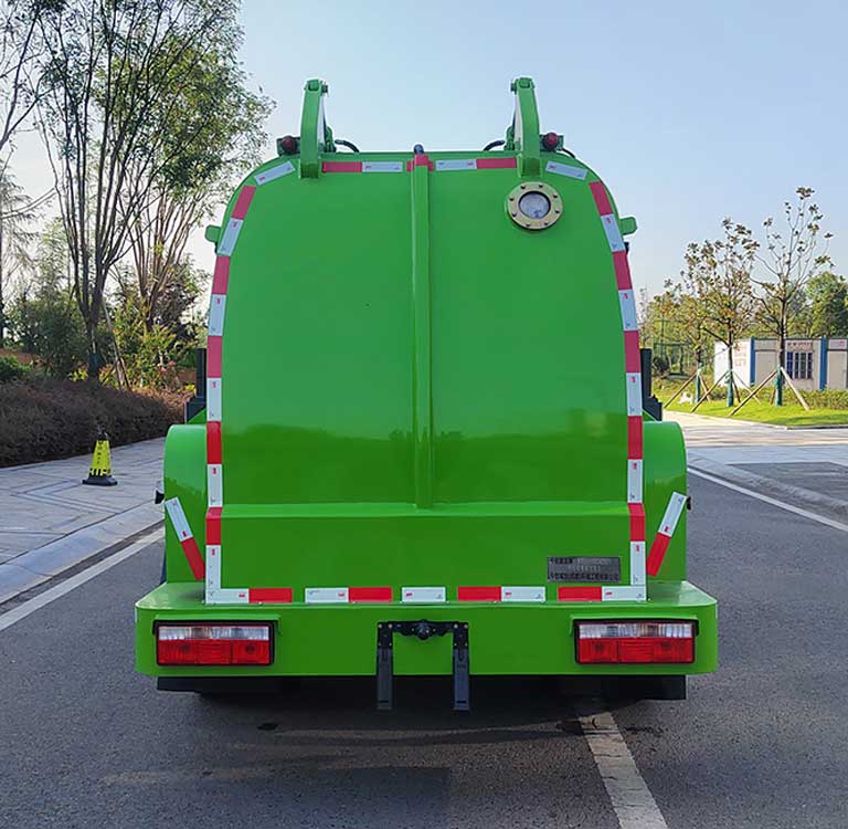 今创嘉蓝牌KTE5091TCADBEV纯电动餐厨垃圾车公告图片