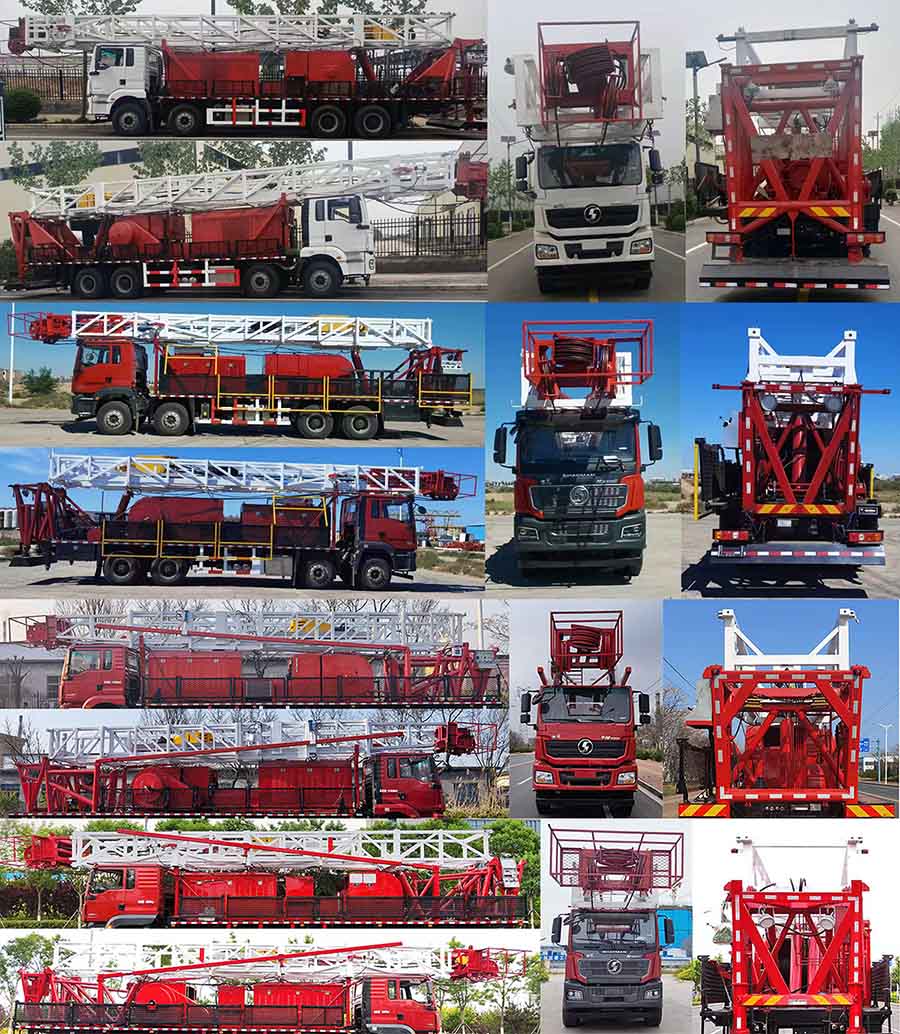 專(zhuān)致牌YZZ5312TXJSX6修井機(jī)公告圖片