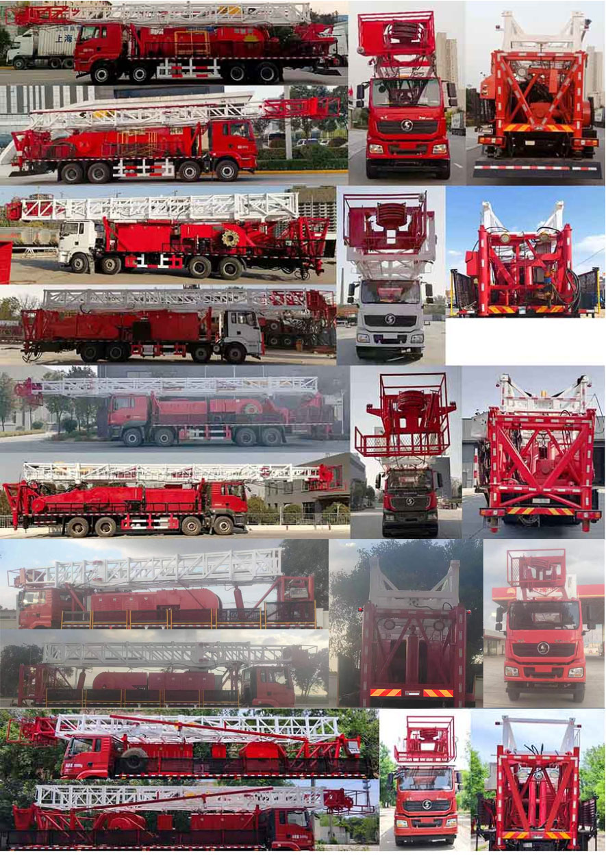 專(zhuān)致牌YZZ5312TXJSX6修井機(jī)公告圖片