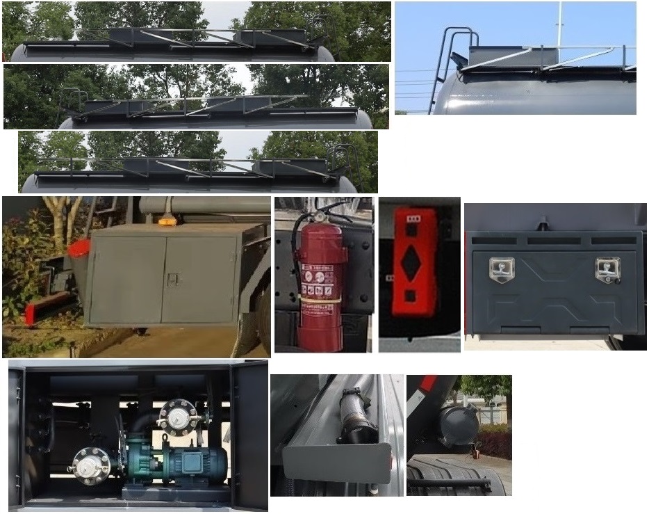 中汽力威牌HLW5265GFWC6腐蚀性物品罐式运输车公告图片