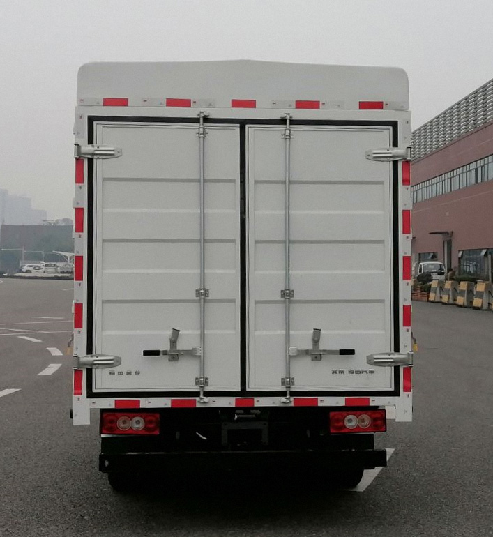 福田牌BJ5044CCY9ABA-AB1倉(cāng)柵式運(yùn)輸車公告圖片