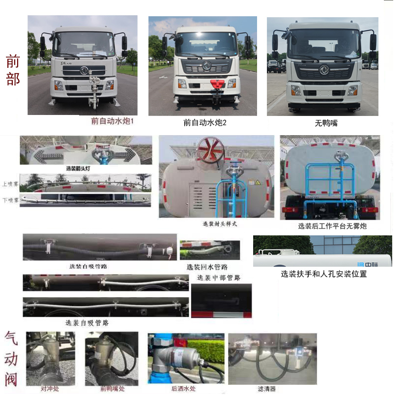 中标牌ZBF5180GPSDHY6绿化喷洒车公告图片