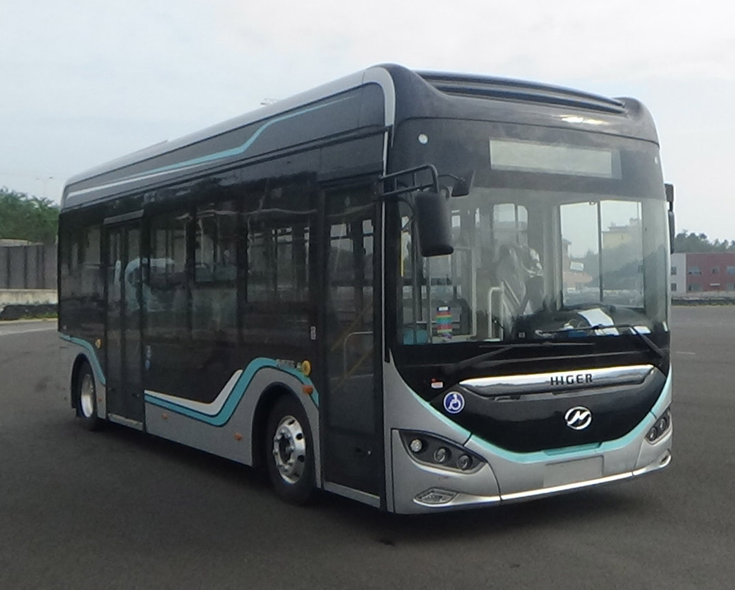 海格牌KLQ6866GAEVN3L纯电动低入口城市客车公告图片