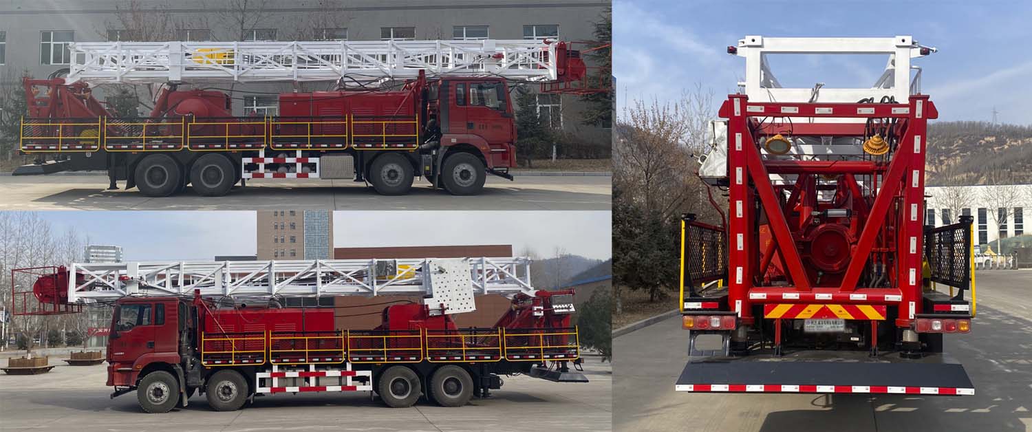 延安牌YAZ5351TXJ修井機(jī)公告圖片