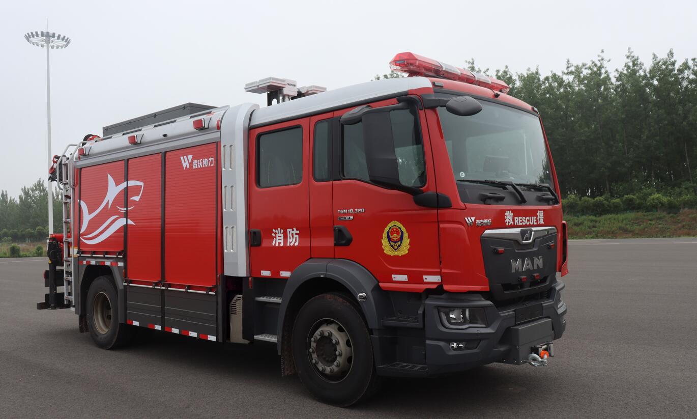 LWX5131TXFJY100 雷沃协力牌抢险救援消防车图片
