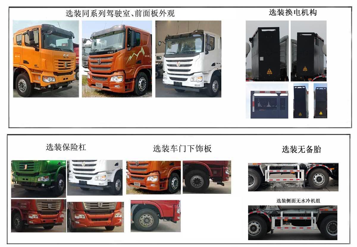 集瑞聯(lián)合牌QCC5313GJBBEVH6-1換電式純電動混凝土攪拌運輸車公告圖片