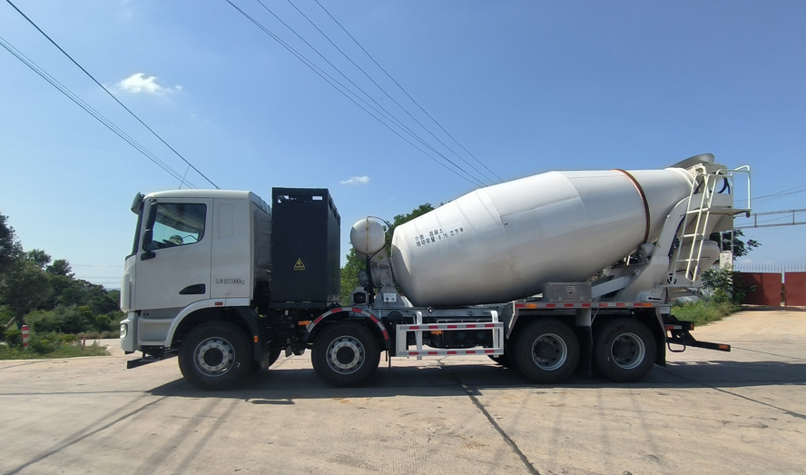 集瑞聯(lián)合牌QCC5313GJBBEVH6-1換電式純電動混凝土攪拌運輸車公告圖片