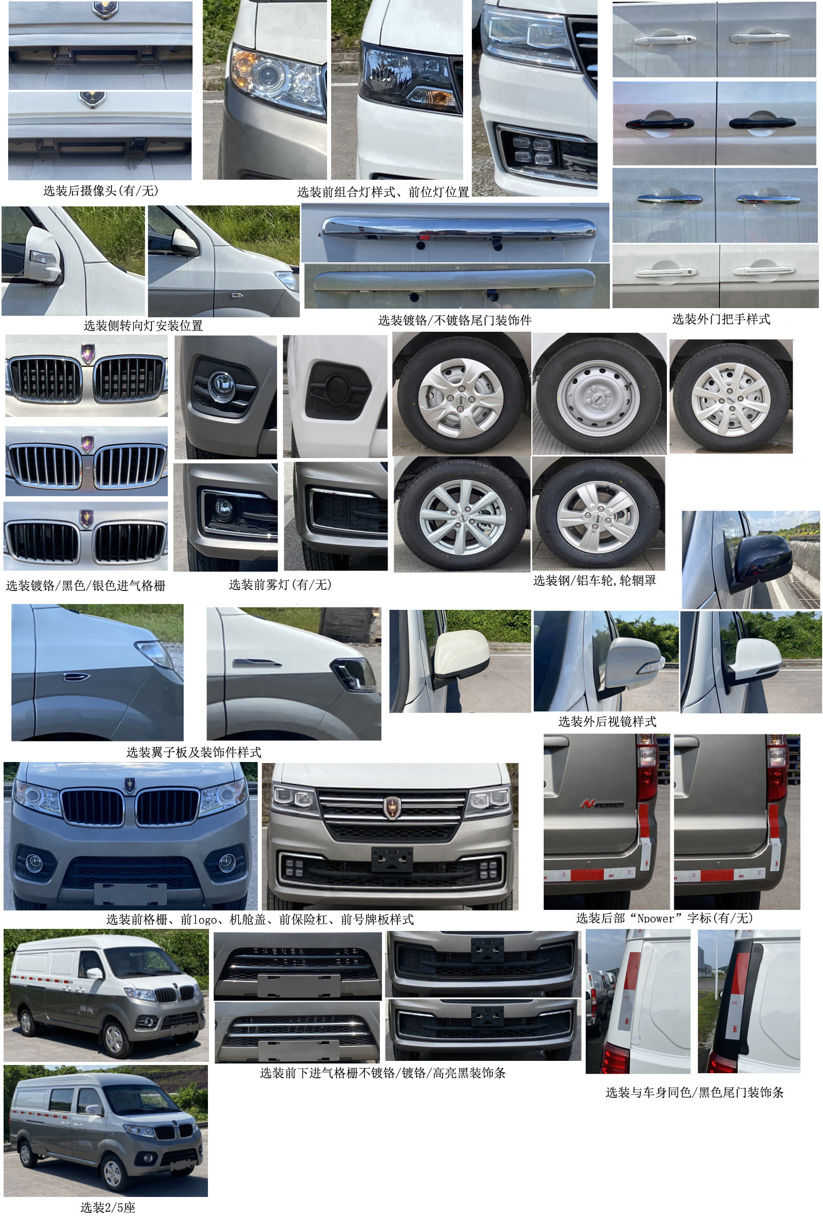 金杯牌JKC5025XXYA6LA廂式運輸車公告圖片