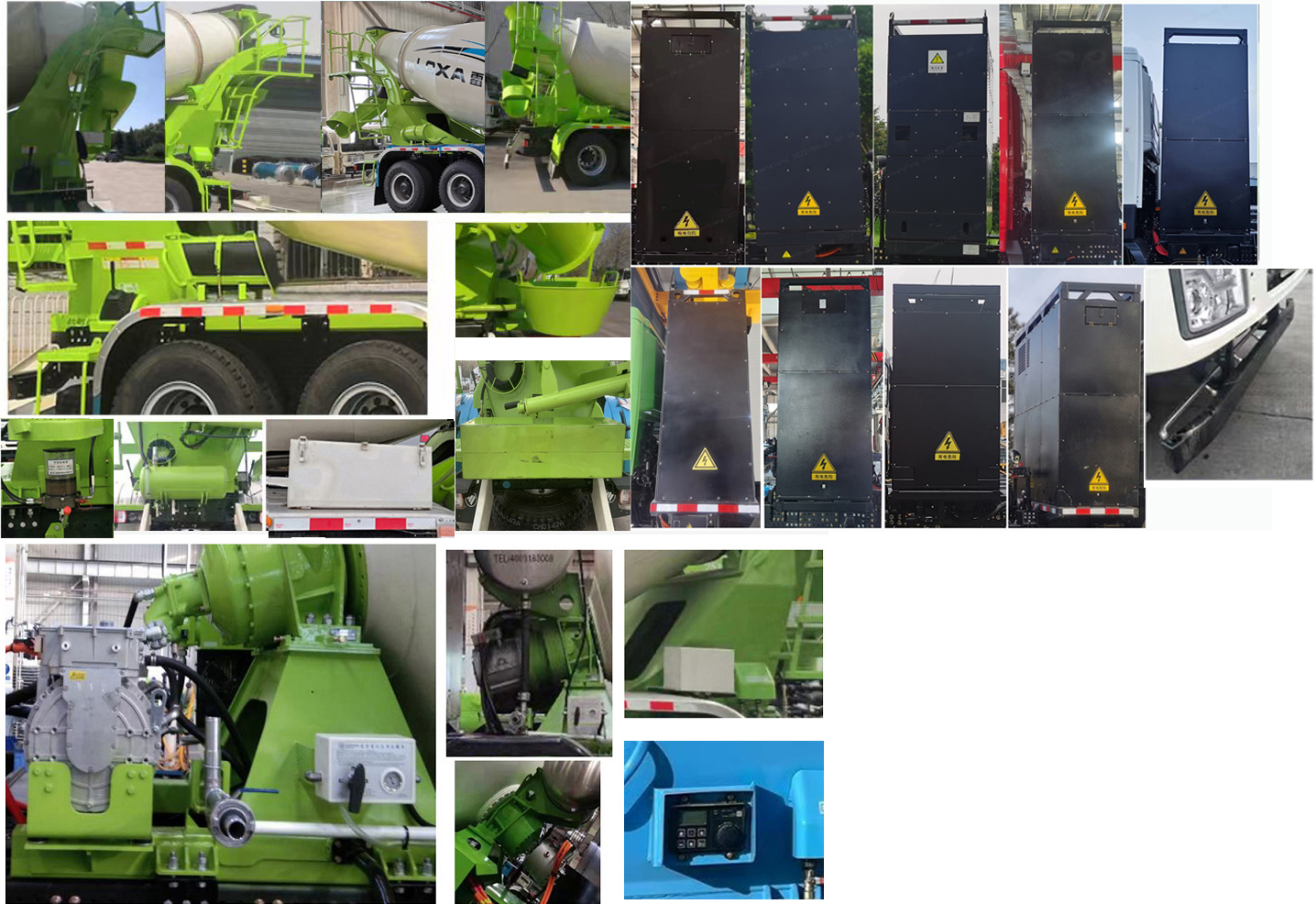 雷薩牌FLX5319GJBEV1A換電式純電動(dòng)混凝土攪拌運(yùn)輸車公告圖片