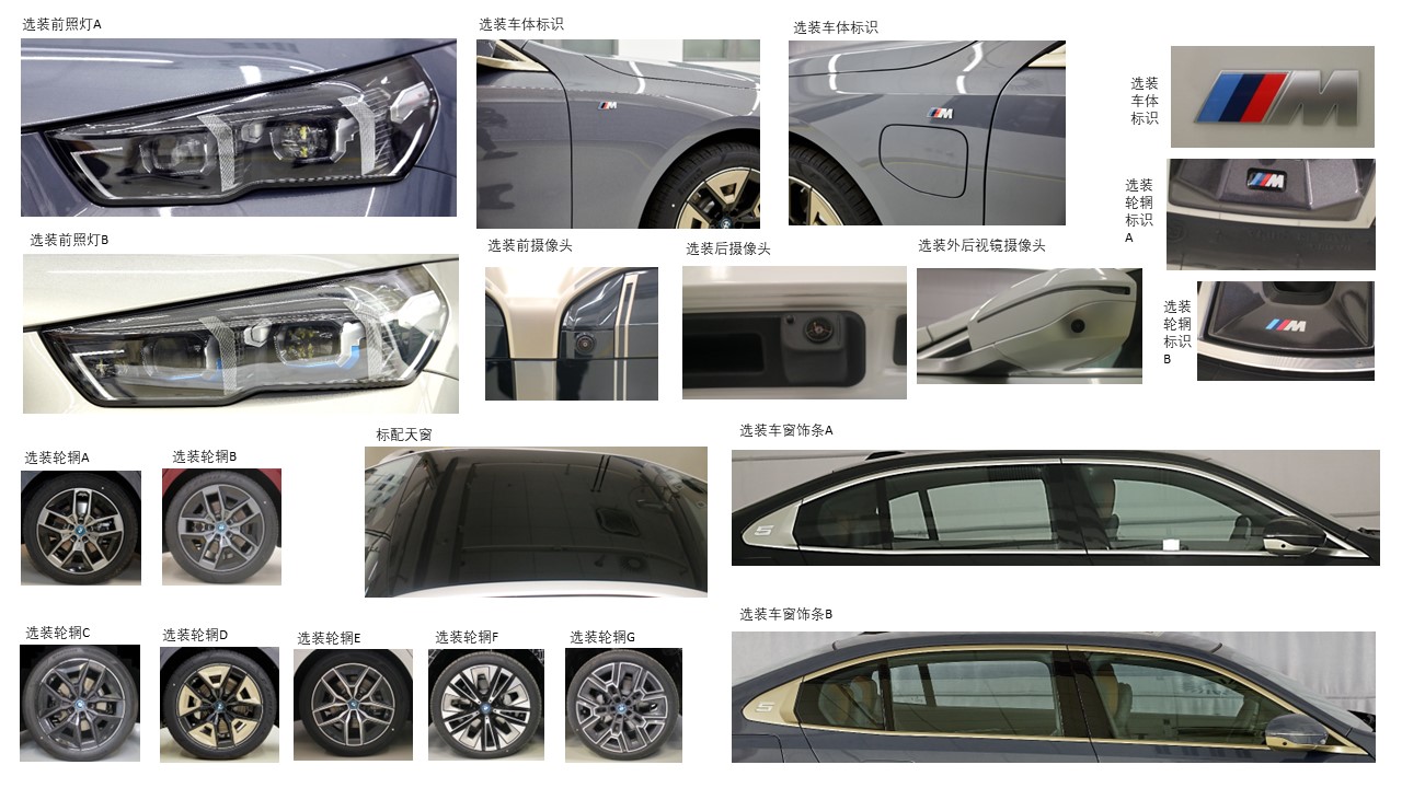 宝马牌BMW7001ACEV纯电动轿车公告图片