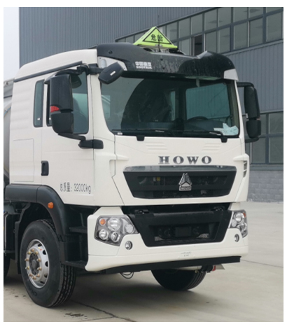 歐曼牌HFV5321GRYZZ23易燃液體罐式運(yùn)輸車公告圖片