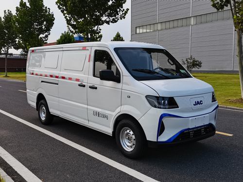 江淮牌HFC5030XXYEV9W純電動廂式運輸車公告圖片