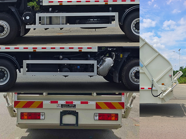 玉柴专汽牌NZ5250ZYST压缩式垃圾车公告图片