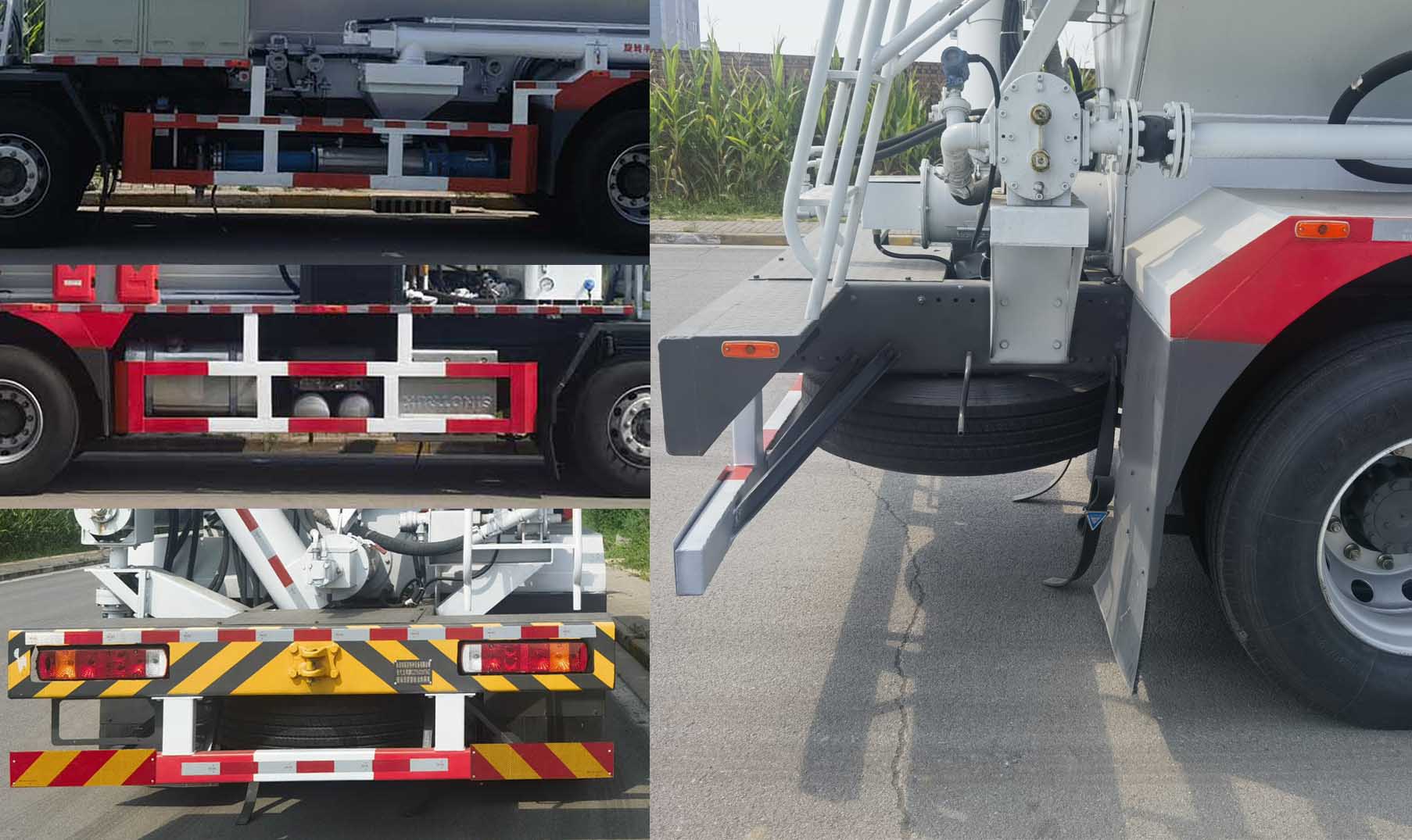 專汽龍祥牌CZT5320THZ現(xiàn)場(chǎng)混裝重銨油炸藥車公告圖片