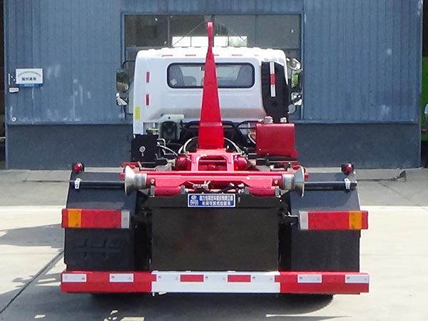 程力威牌CLW5110ZXXCDP车厢可卸式垃圾车公告图片