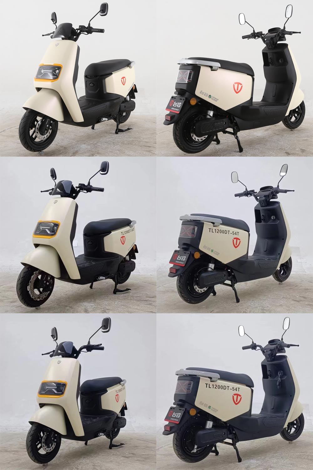 台铃牌TL1200DT-54T电动两轮摩托车公告图片