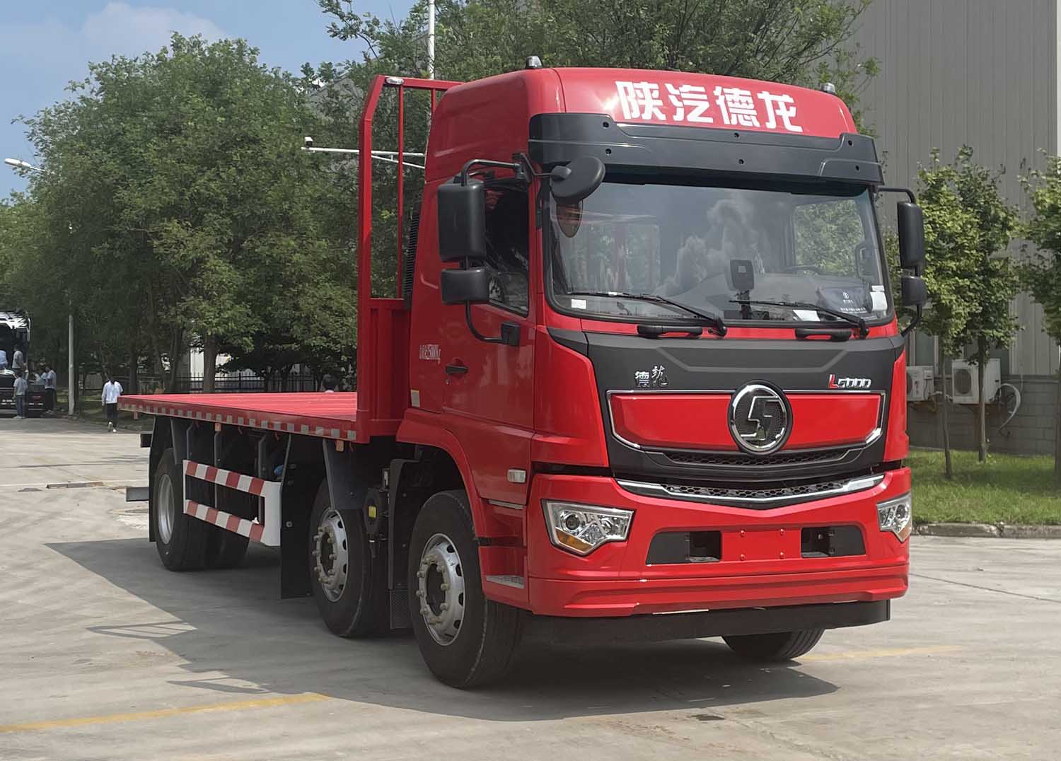 陕汽牌SX5259TPBLA409-V平板运输车