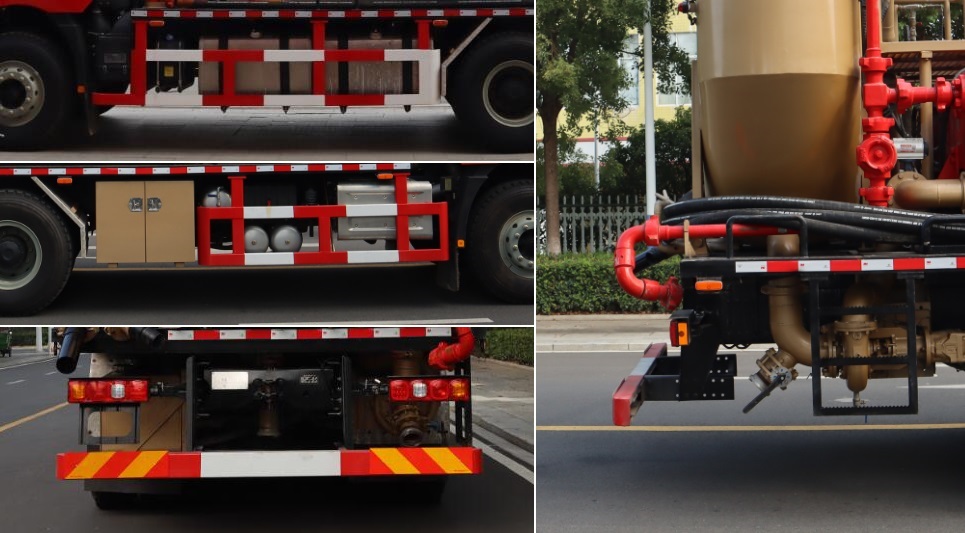 中汽力威牌HLW5230TGJSX6固井車公告圖片