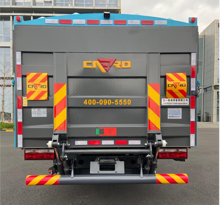 三一牌SYR5080XTYDFABEV純電動(dòng)密閉式桶裝垃圾車公告圖片