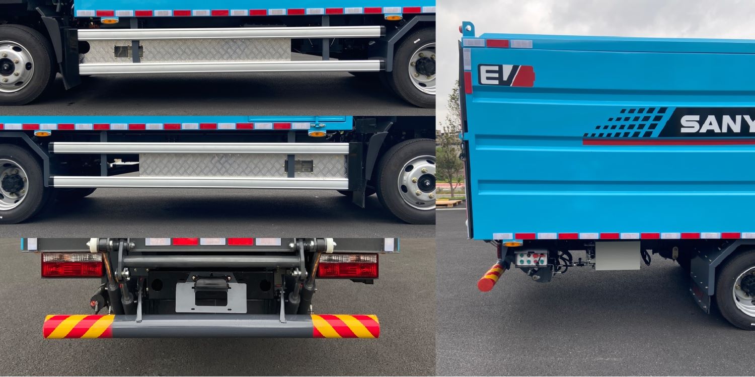 三一牌SYR5080XTYDFABEV純電動(dòng)密閉式桶裝垃圾車公告圖片