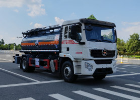 专威牌HTW5189GFWS6腐蚀性物品罐式运输车