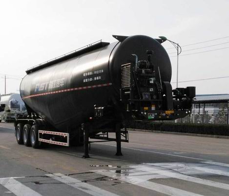 瑞江牌11.5米30.4吨3轴低密度粉粒物料运输半挂车(WL9406GFL)
