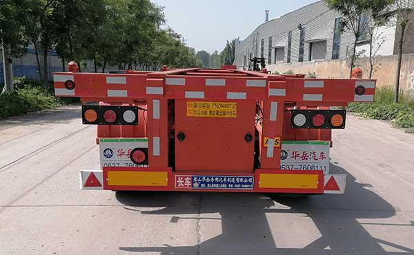 华岳兴牌FNZ9400TJZ集装箱运输半挂车公告图片