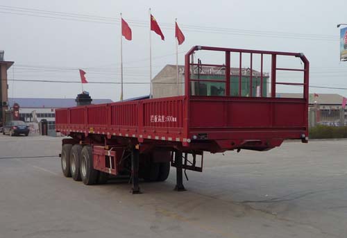金君卫牌11.5米33.2吨3轴自卸半挂车(HJF9400Z)