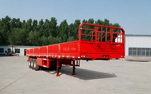 龙挂牌13米34吨3轴栏板半挂车(LGC9400)