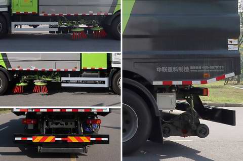 中聯(lián)牌ZBH5183TSLEQABEV純電動掃路車公告圖片